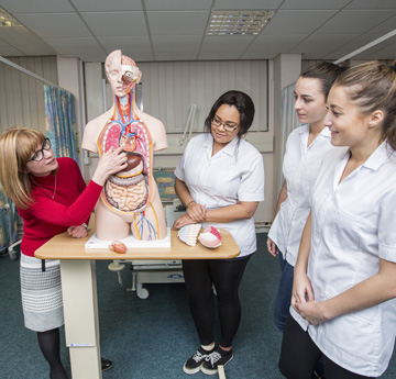 Healthcare Science students