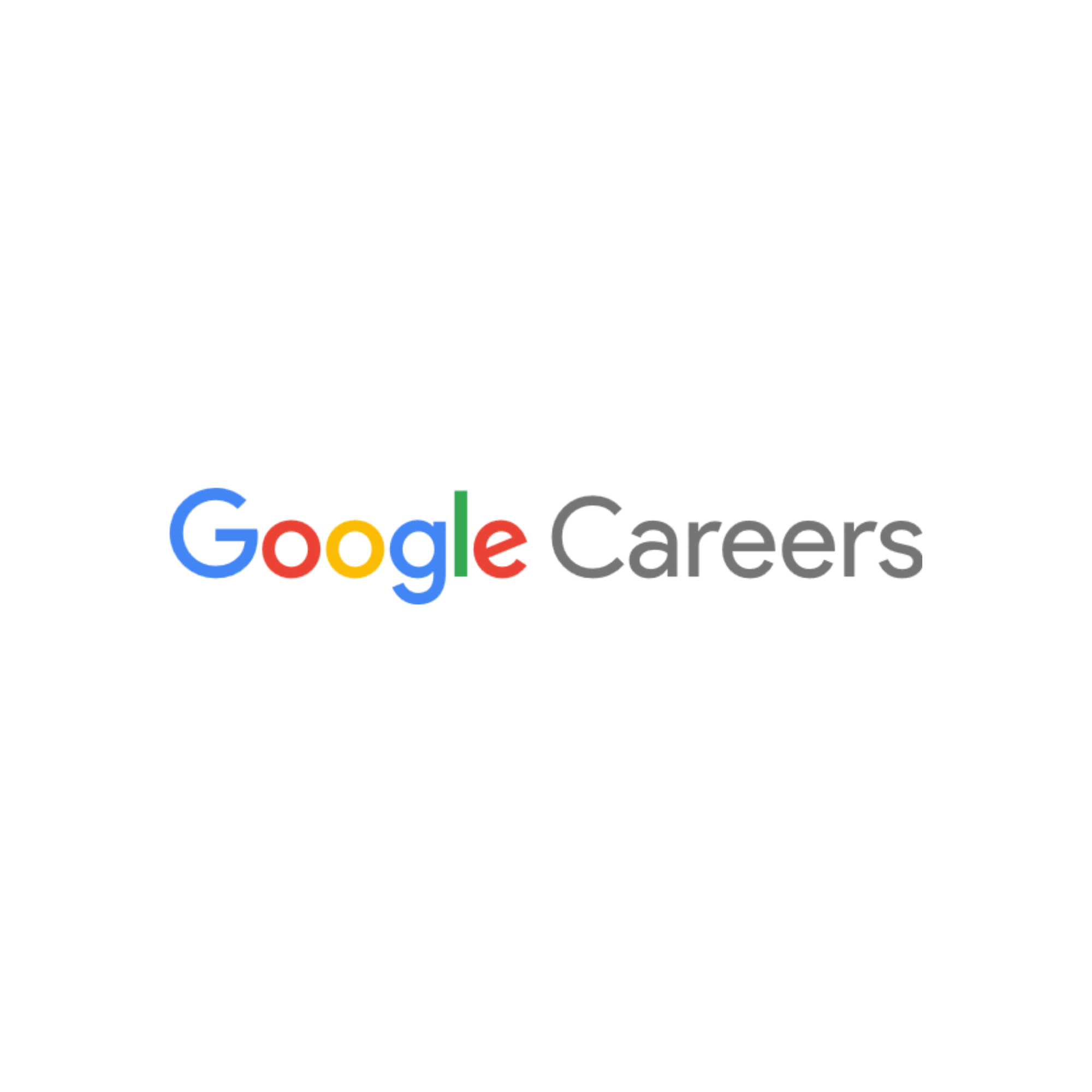 picture of the text google careers