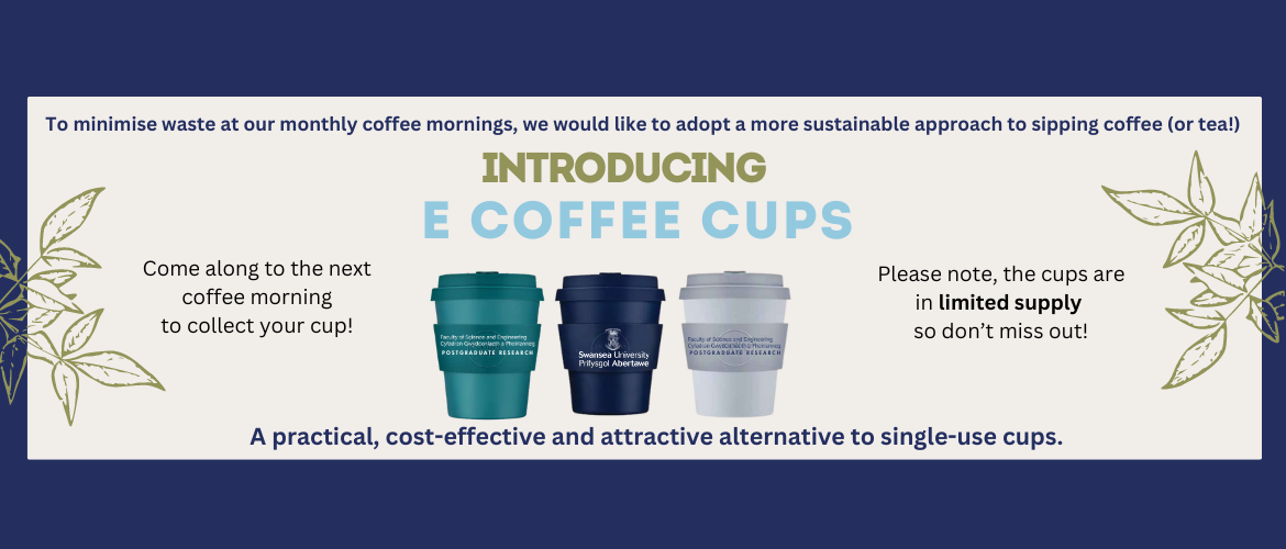 Sustainable PGR Coffee mornings