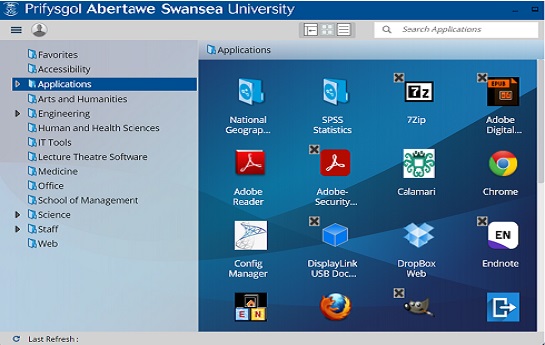 image of software available